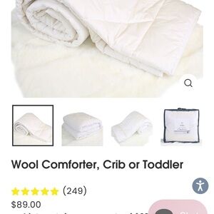 Woolino toddler comforter
